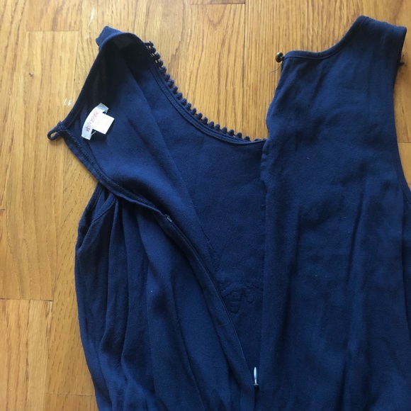 Xhilaration Navy Blue Romper - Picture 7 of 7